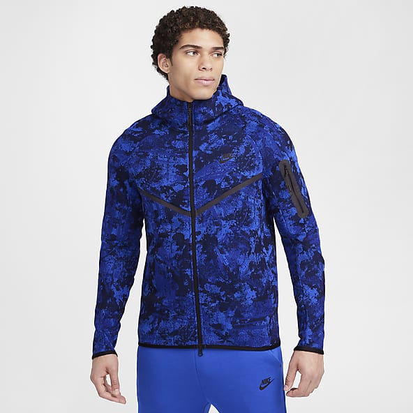 Blue Tech Fleece Clothing. Nike